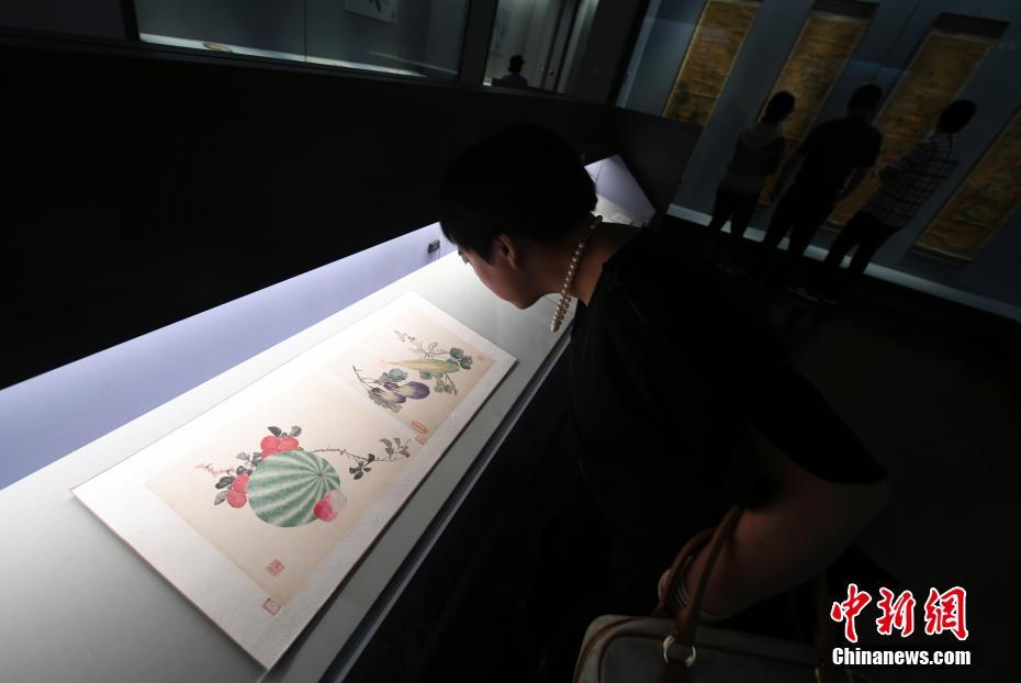 慈禧太后代笔女官作品在云南省博物馆展出