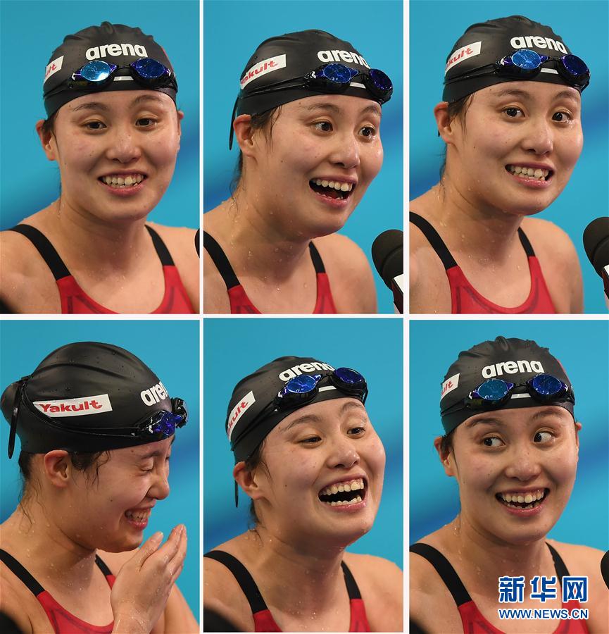 游泳——女子100米仰泳：傅园慧夺冠