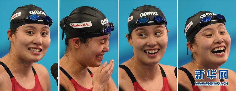 游泳——女子100米仰泳：傅园慧夺冠