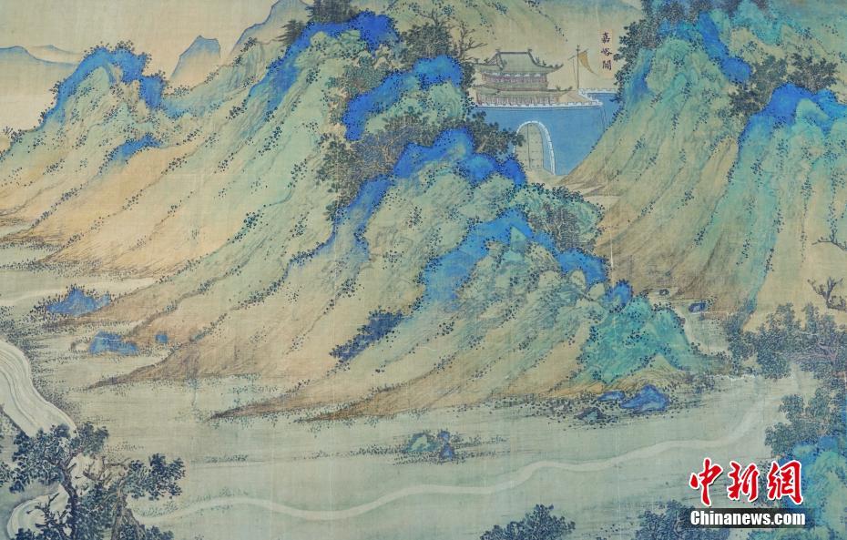 北京故宫博物院获赠明代《丝路山水地图》