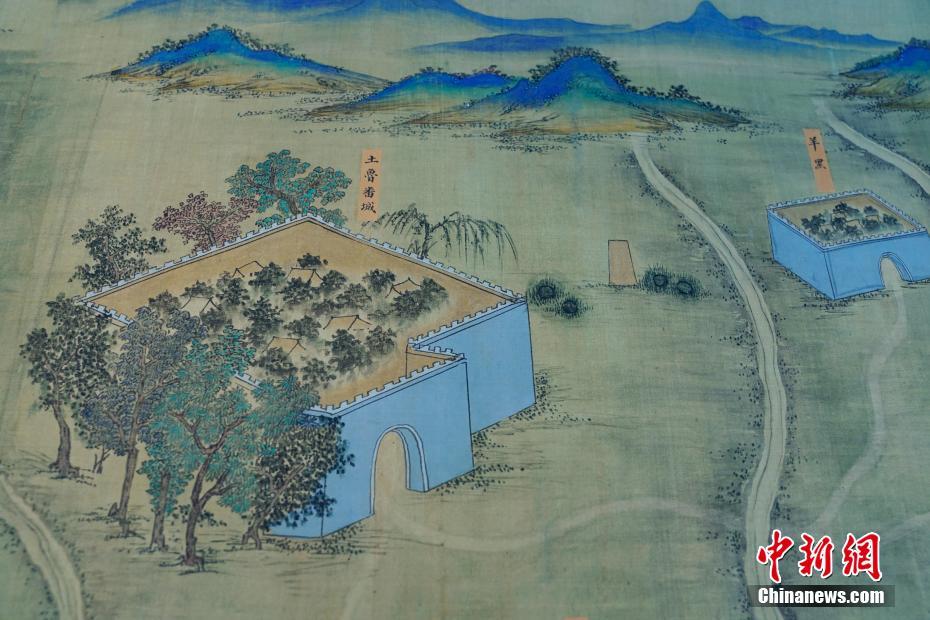 北京故宫博物院获赠明代《丝路山水地图》