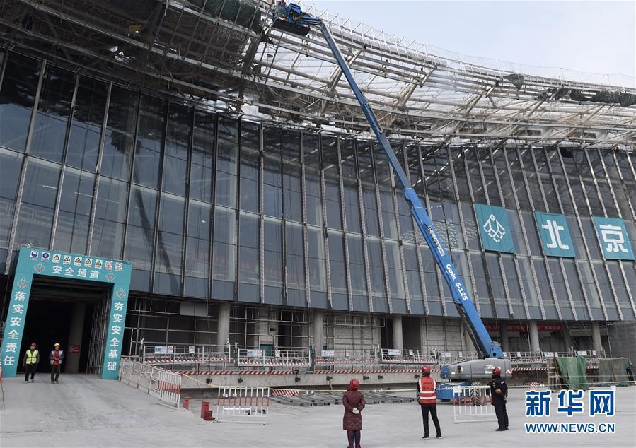 北京新机场航站楼已实现功能性封顶封围