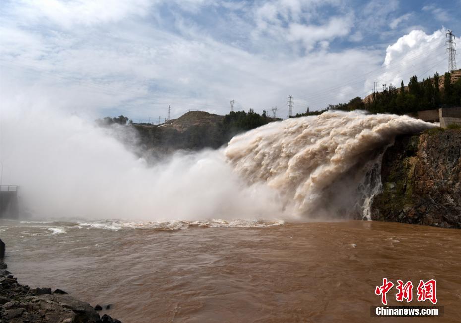 甘肃主汛期降雨量60年最多 刘家峡水库排沙泄洪