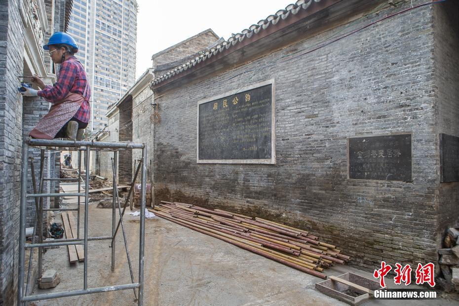 广西南宁“三街两巷”历史文化街区改造项目雏形初现