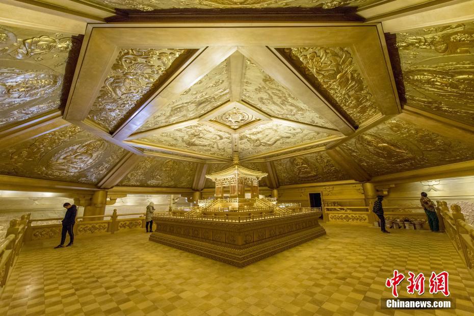 太原复建唐代舍利塔 用65吨纯铜打造“黄金”地宫