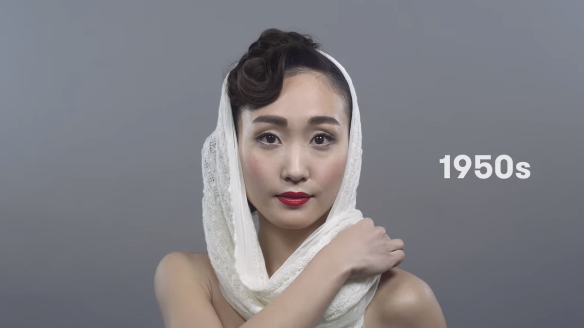 盘点日本女性百年妆容:古典到萝莉画风各不同