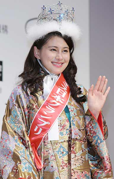 20岁名校女大学生夺日本小姐大赛冠军