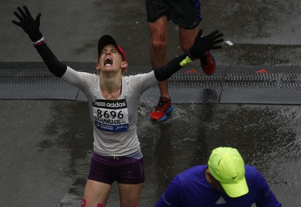 恐袭两年后波士顿马拉松再开跑 幸存者参赛