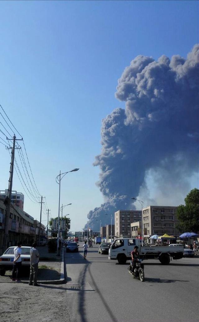 唐山迁安潘庄爆炸图片