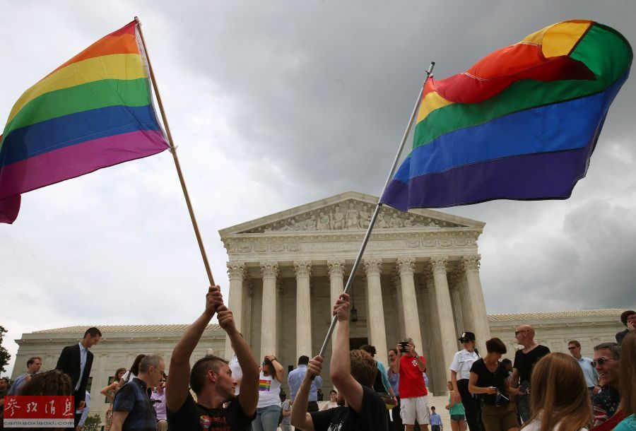 美国最高法院裁决全美同性婚姻合法