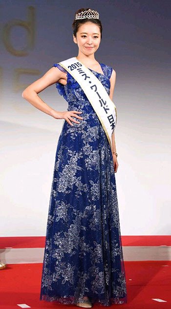 2015世界小姐日本代表出炉