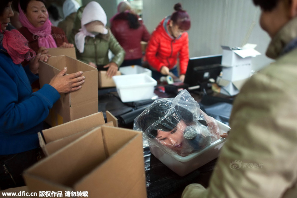 东莞成人用品生产车间 物品逼真令人脸红